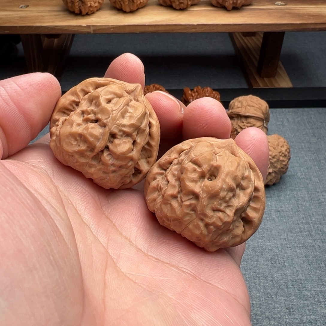 吊坠文玩核桃39肚子全品蛤蟆