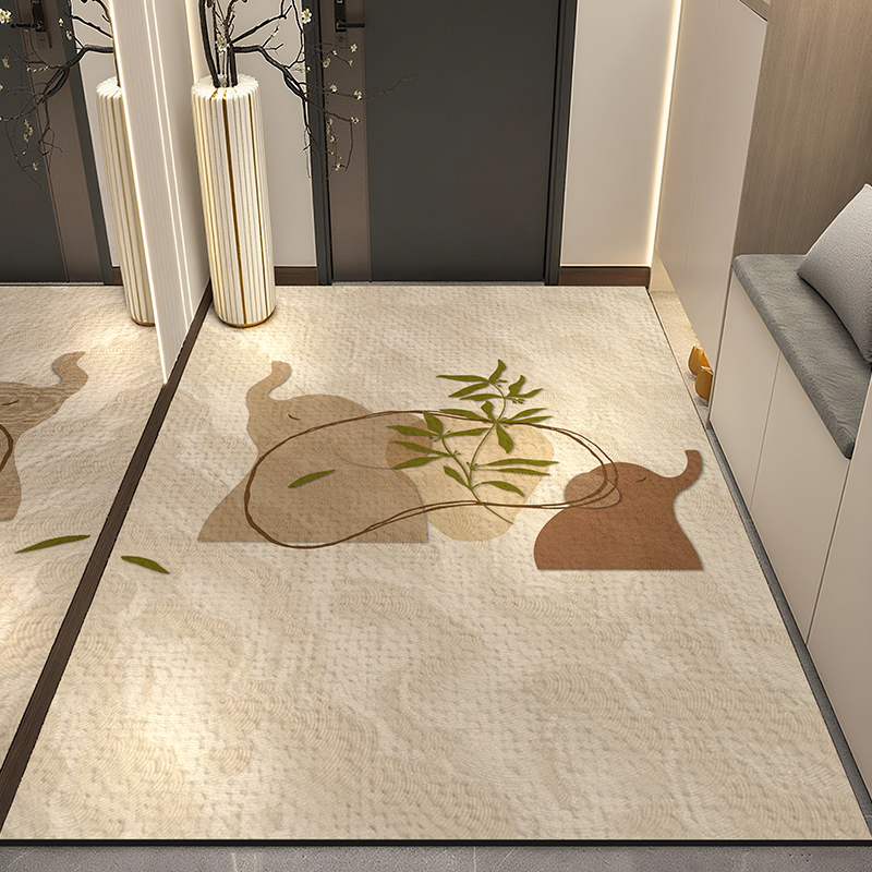 高级感玄关地垫入户门垫家用进门口防滑耐脏脚垫加厚2025新款地毯