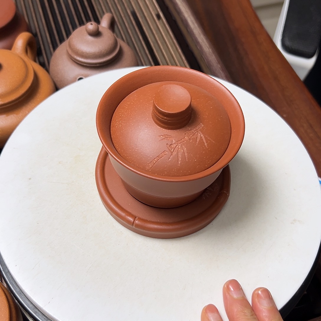 段泥茶杯紫砂壶等传统