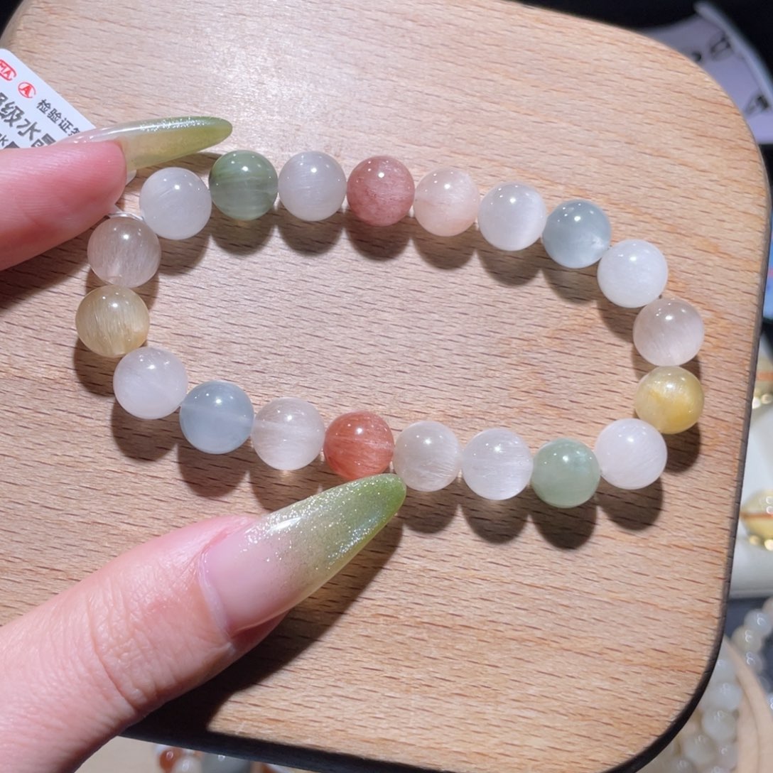 水晶手链未镶嵌193号多样性发货一-U  10+