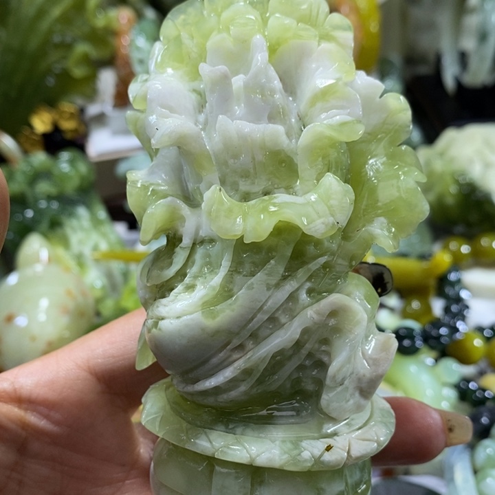 岫玉岫玉摆件未镶嵌