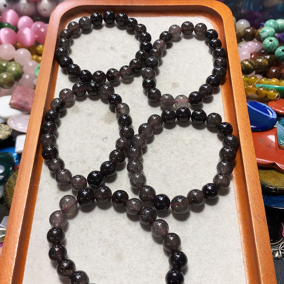 未镶嵌手串玛瑙/玉髓五条