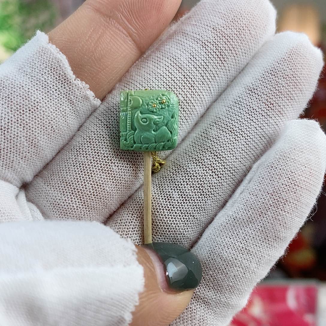 绿松石珠宝奇石未镶嵌