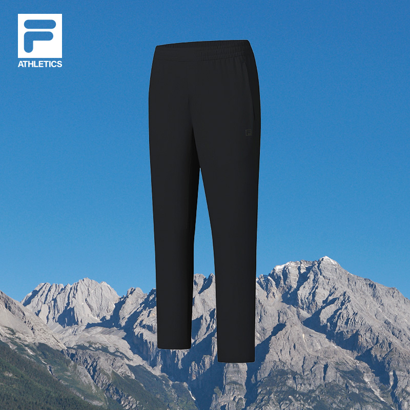 Fila/斐乐男【裆部放量裤吧全能裤】速干弹力休闲运动裤A11M521813F