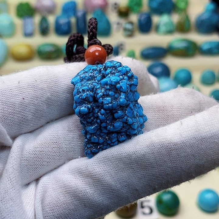 绿松石配饰吊坠项链手链手串未镶嵌