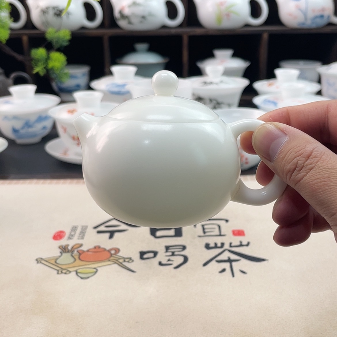 【闪购商品】徐育龙高冰素烧自生釉120ML小西施壶