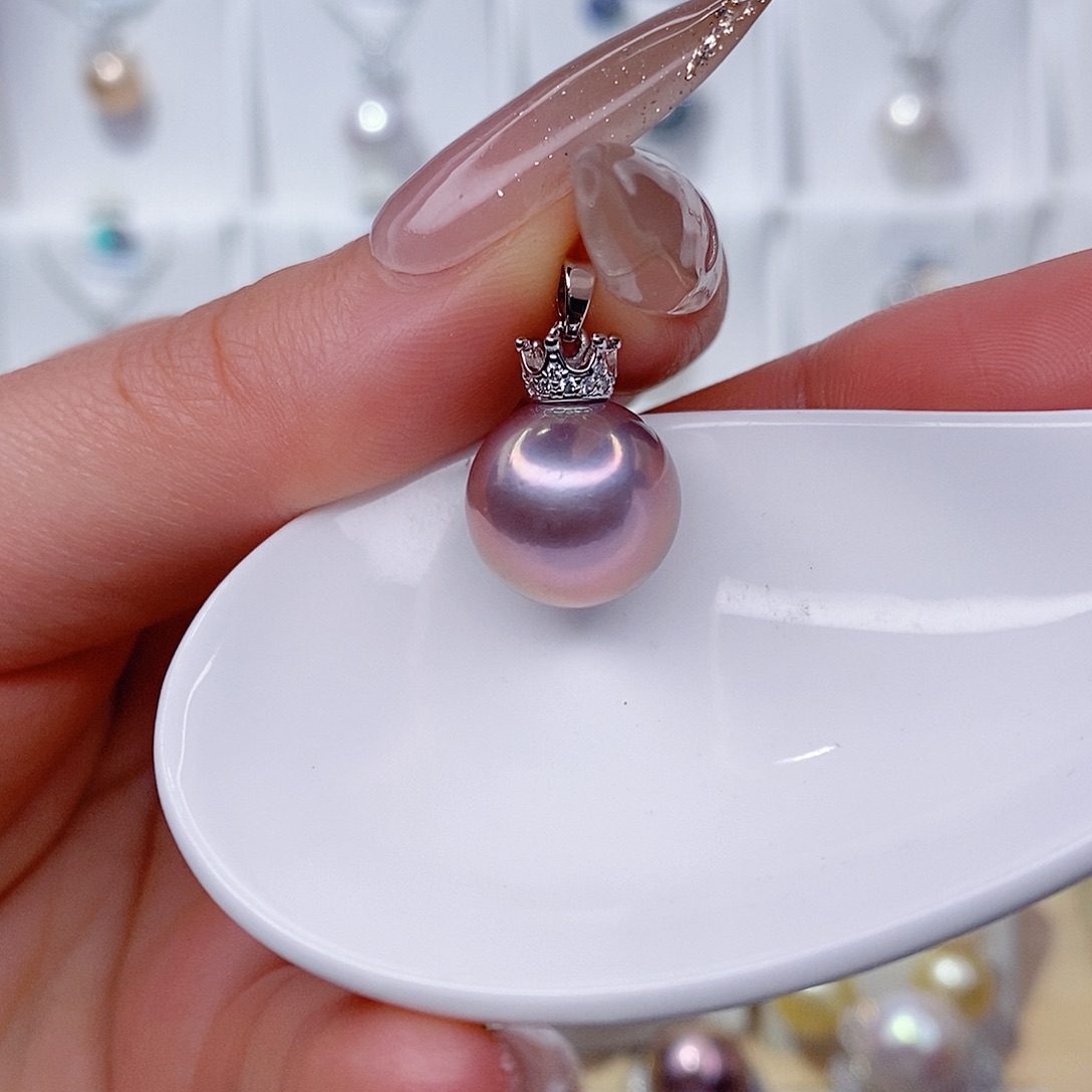 淡水珍珠未镶嵌吊坠(赠链)