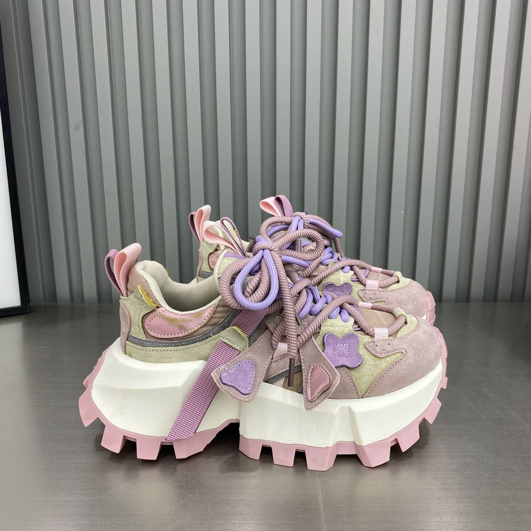 小蛮腰多巴胺厚底增高时尚洋气老爹鞋休闲鞋