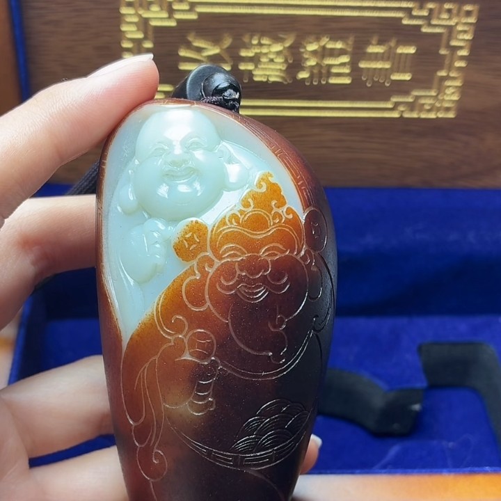 和田玉玉石挂件N1213拍一发一