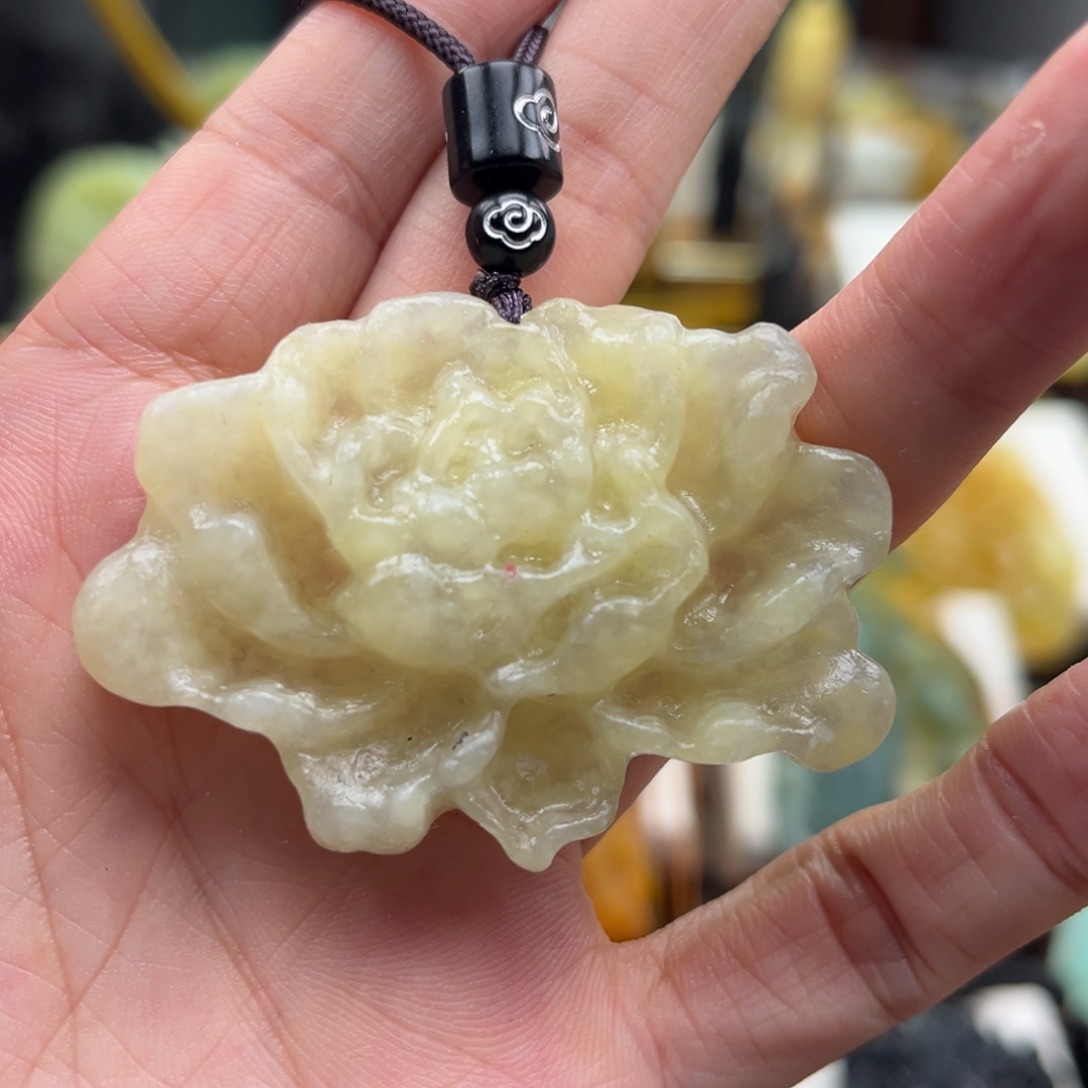 岫玉未镶嵌挂件挂件