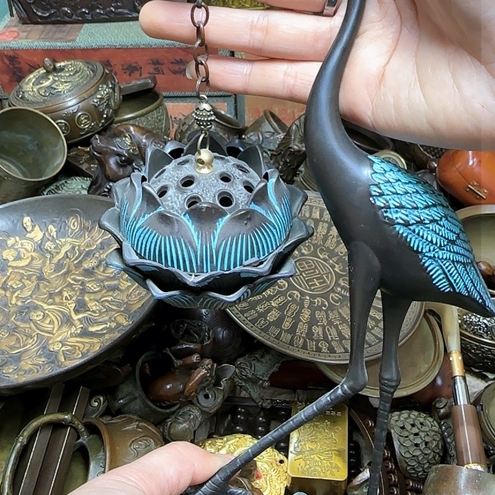 铜材质文玩客厅家具摆件