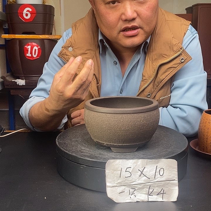 花盆紫砂货号一只K4