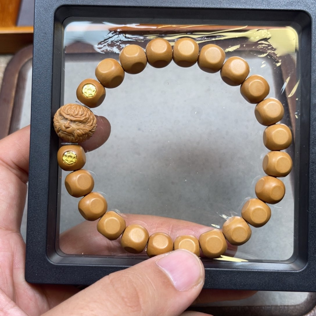 猴头核桃吊坠双标大圣哑光六方9➕mm天花板3s级