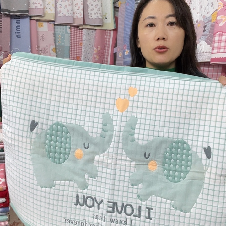 棉特价绿色小飞象