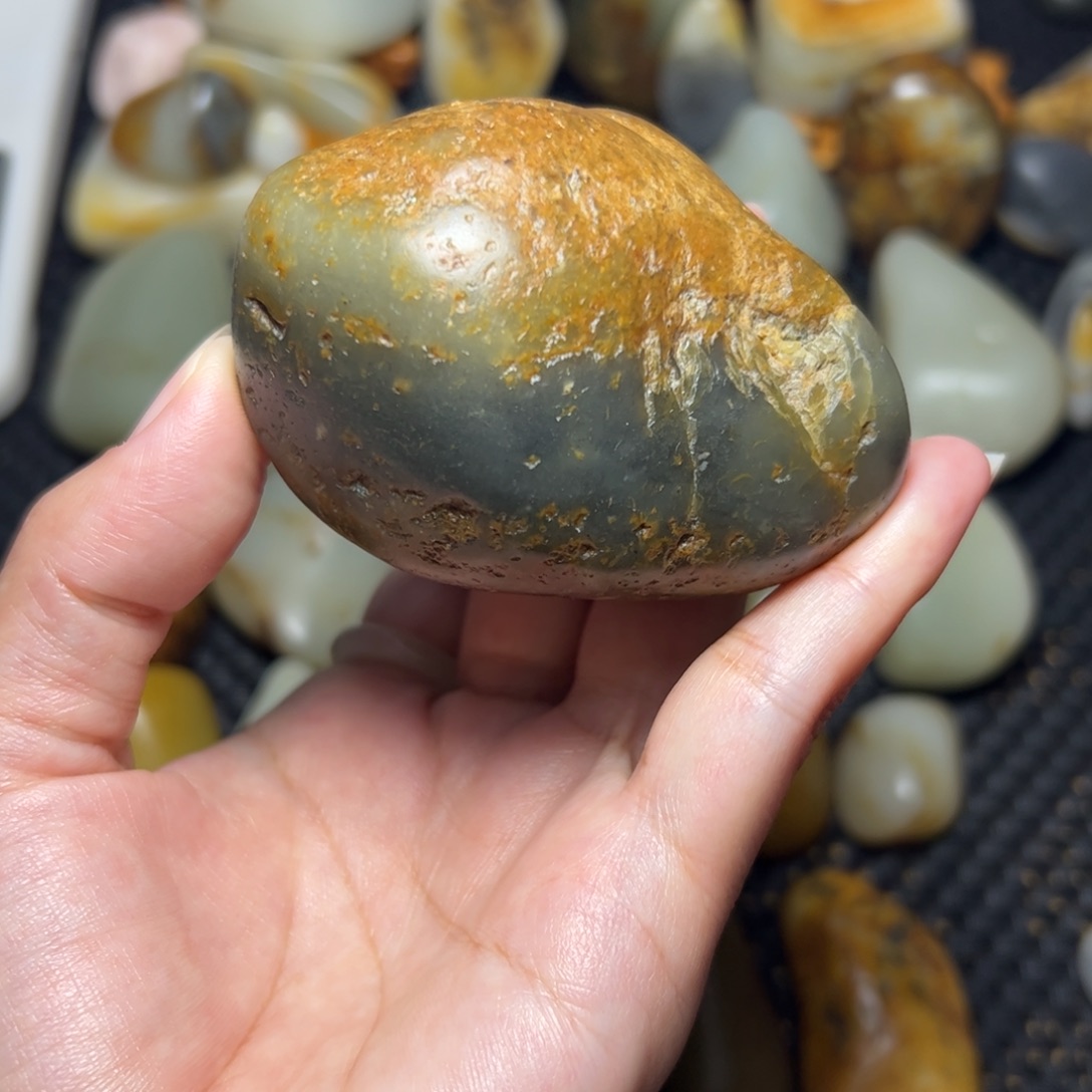 和田玉未镶嵌挂件A15