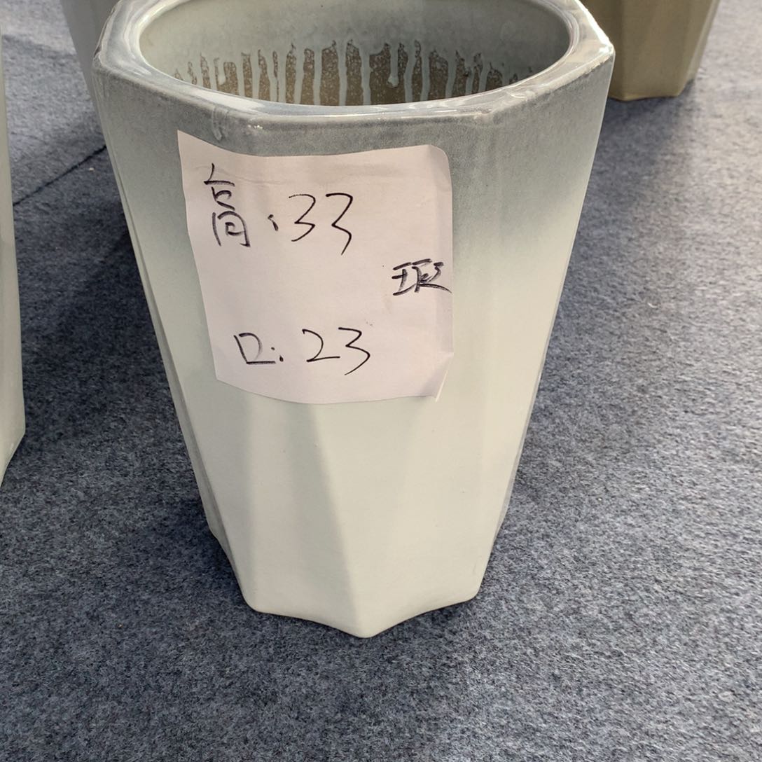 高温陶瓷花盆微瑕