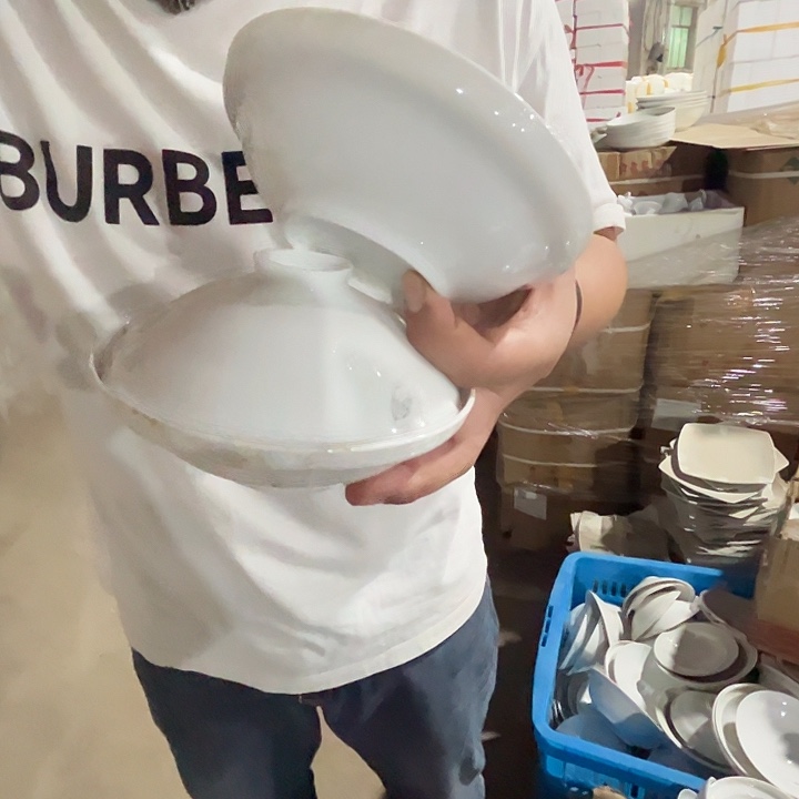 瓷片景德镇陶瓷和和器2只