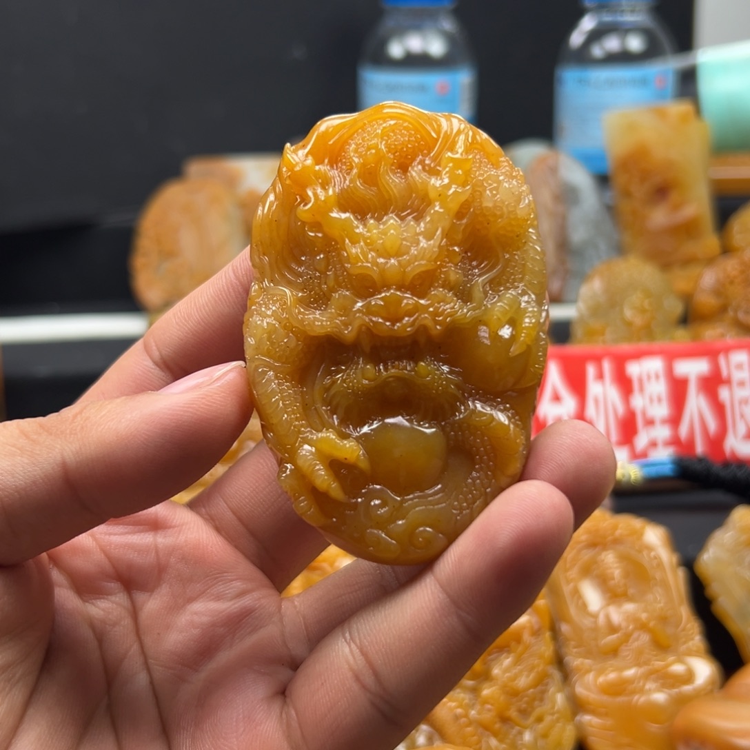 石英质玉（黄龙玉）未镶嵌多选一发货