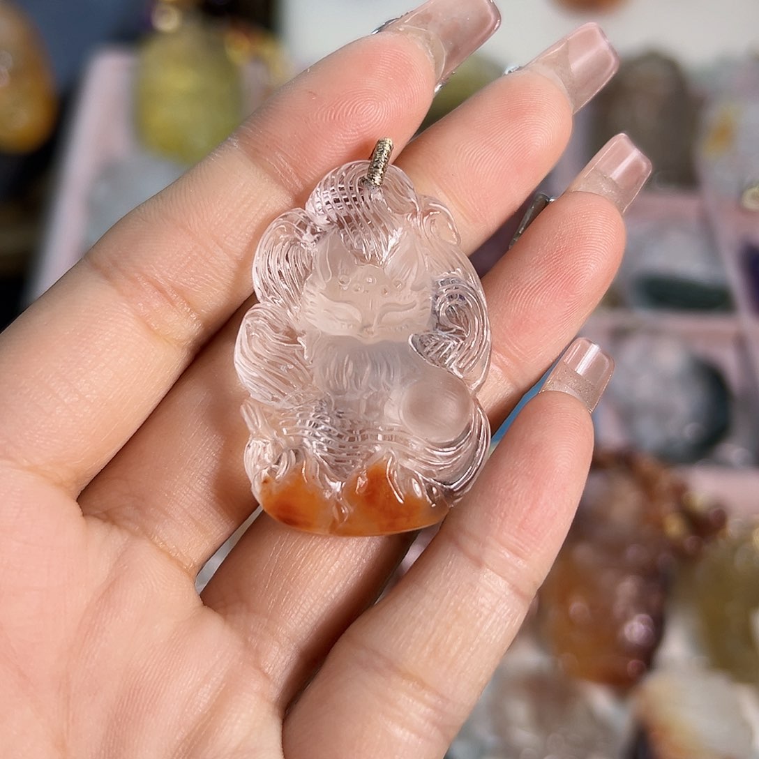 水晶颈饰未镶嵌水晶