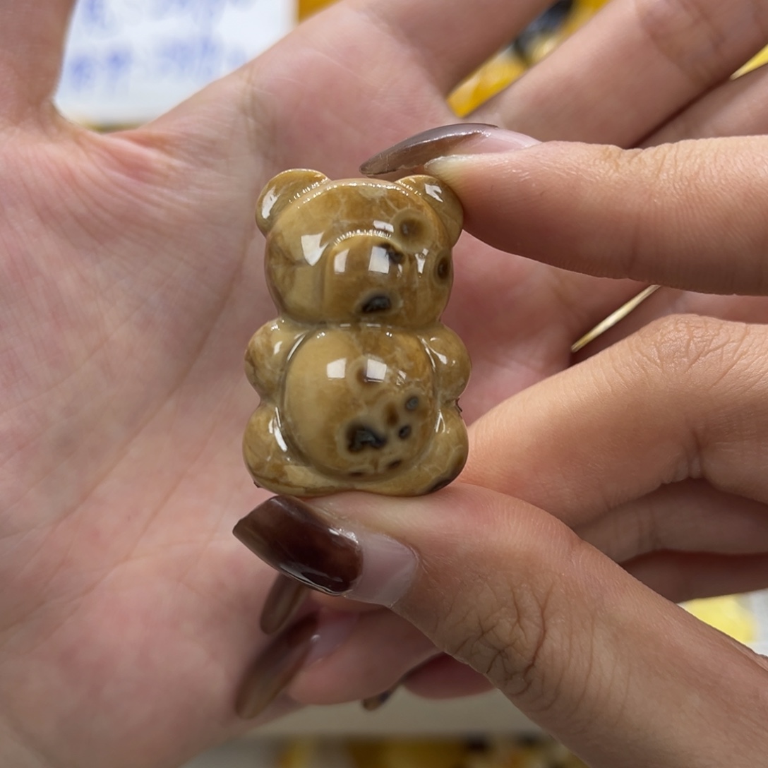 琥珀未镶嵌裸石天然琥珀白根