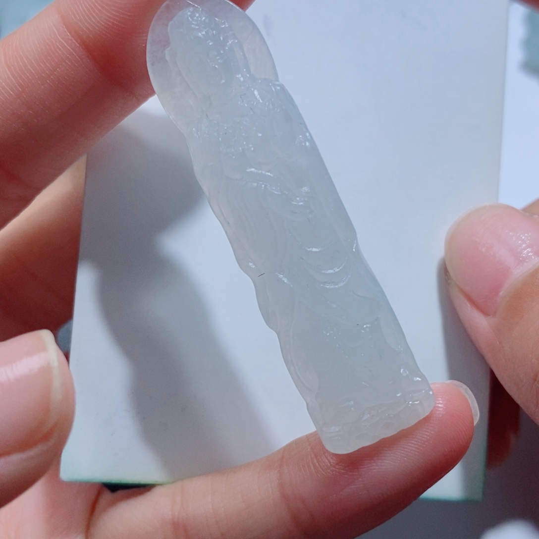 定制翡翠未镶嵌定制吊坠