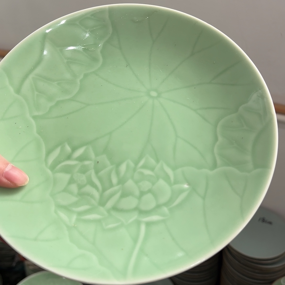 龙泉云间青瓷小米茶器