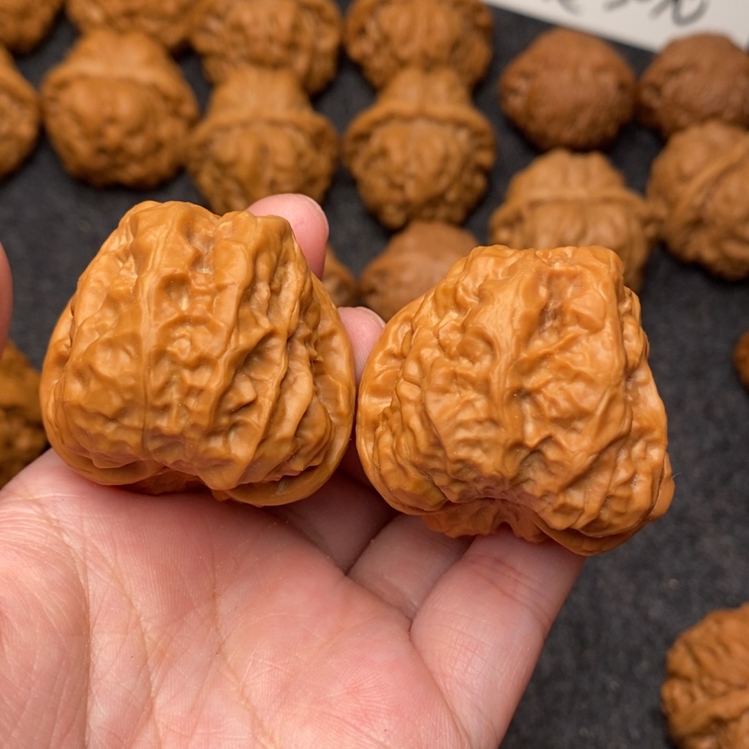 文玩核桃把件奥**参蛤蟆38