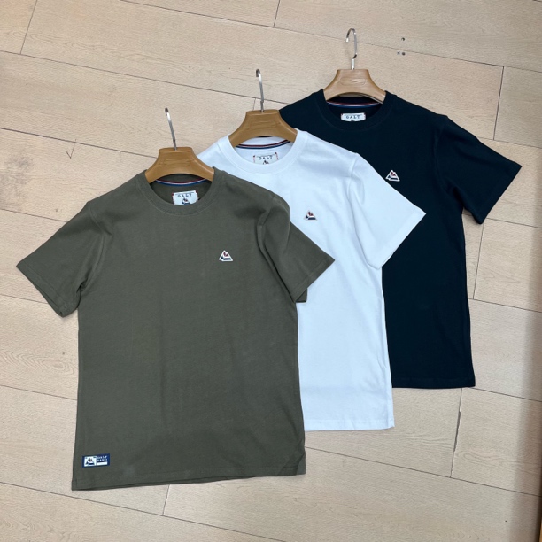 A-711-男士全棉时尚纯色短袖T恤