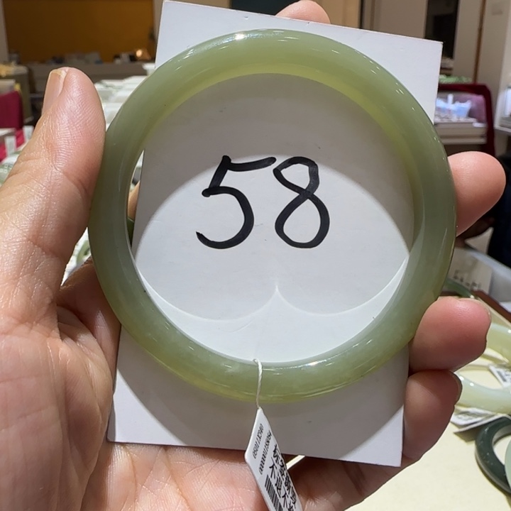 和田玉未镶嵌手镯871