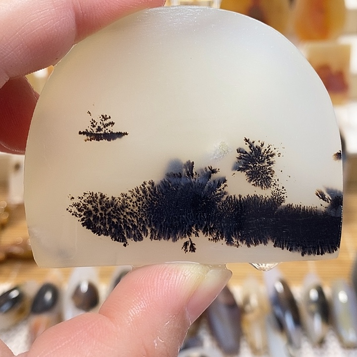 玛瑙/玉髓未镶嵌吊坠(不含链)