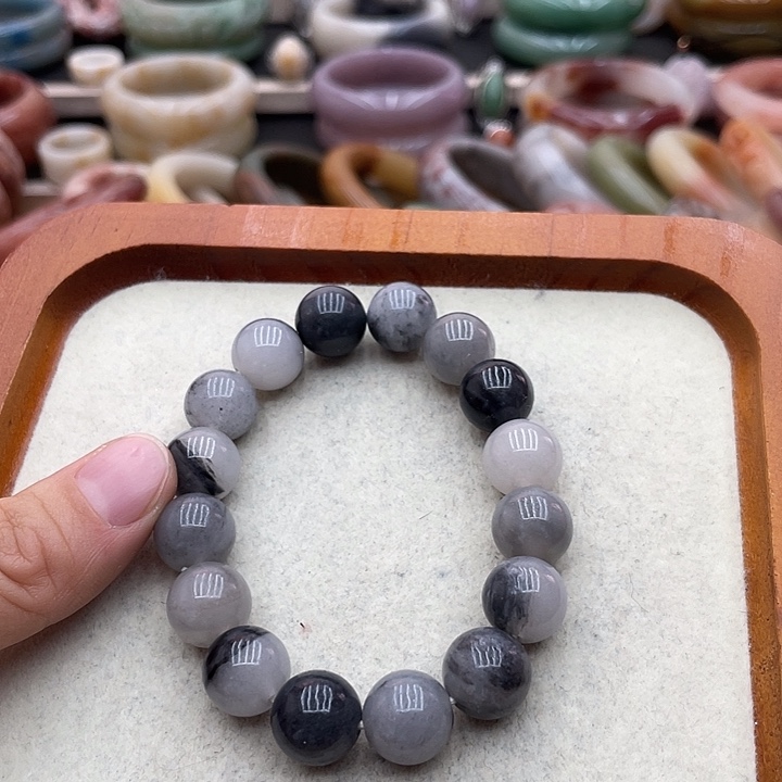 石英质玉圈口56未镶嵌