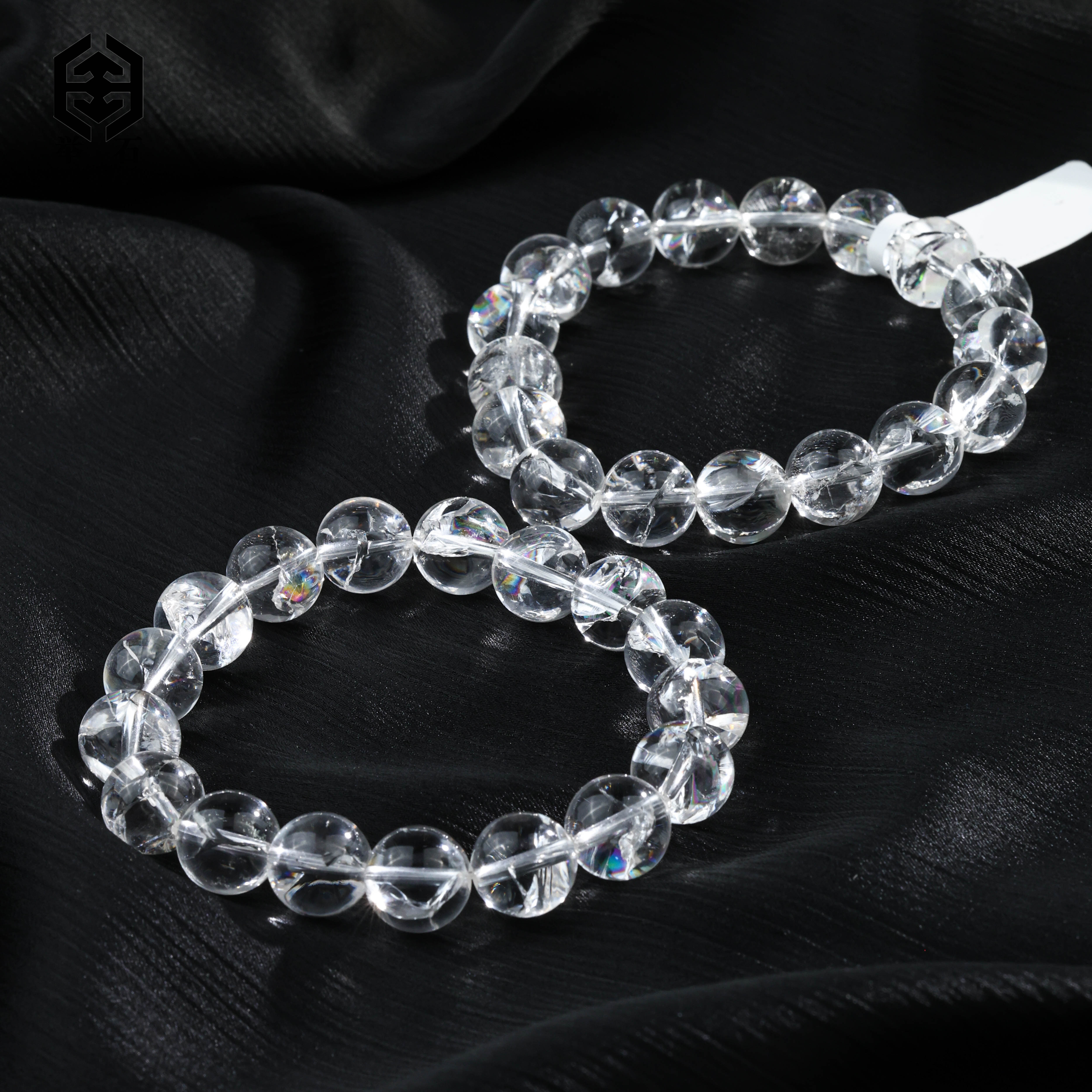 【举石精选】X12-6632-25水晶手串(一件/多样性发）S