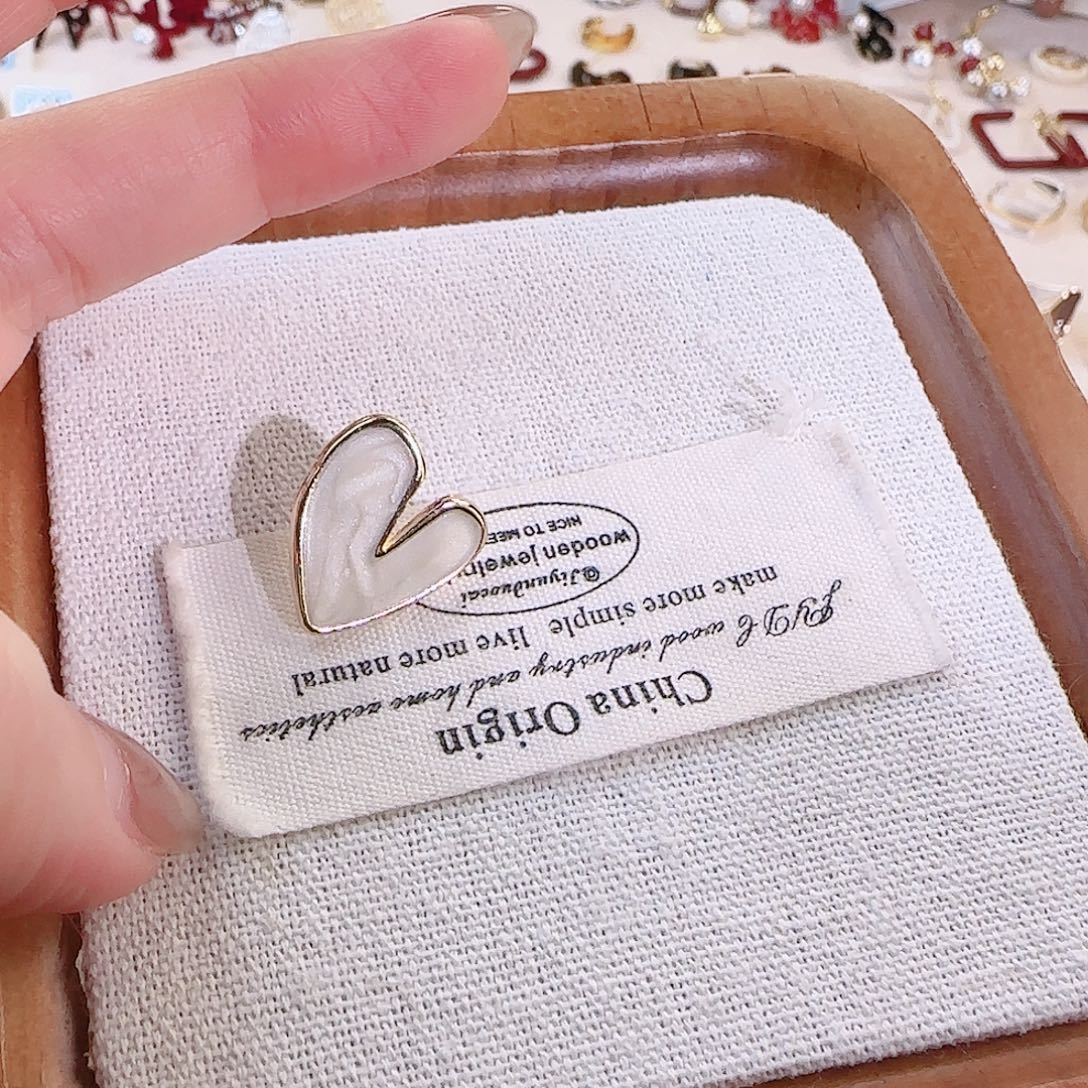 仿珍珠铜合金925银耳钉