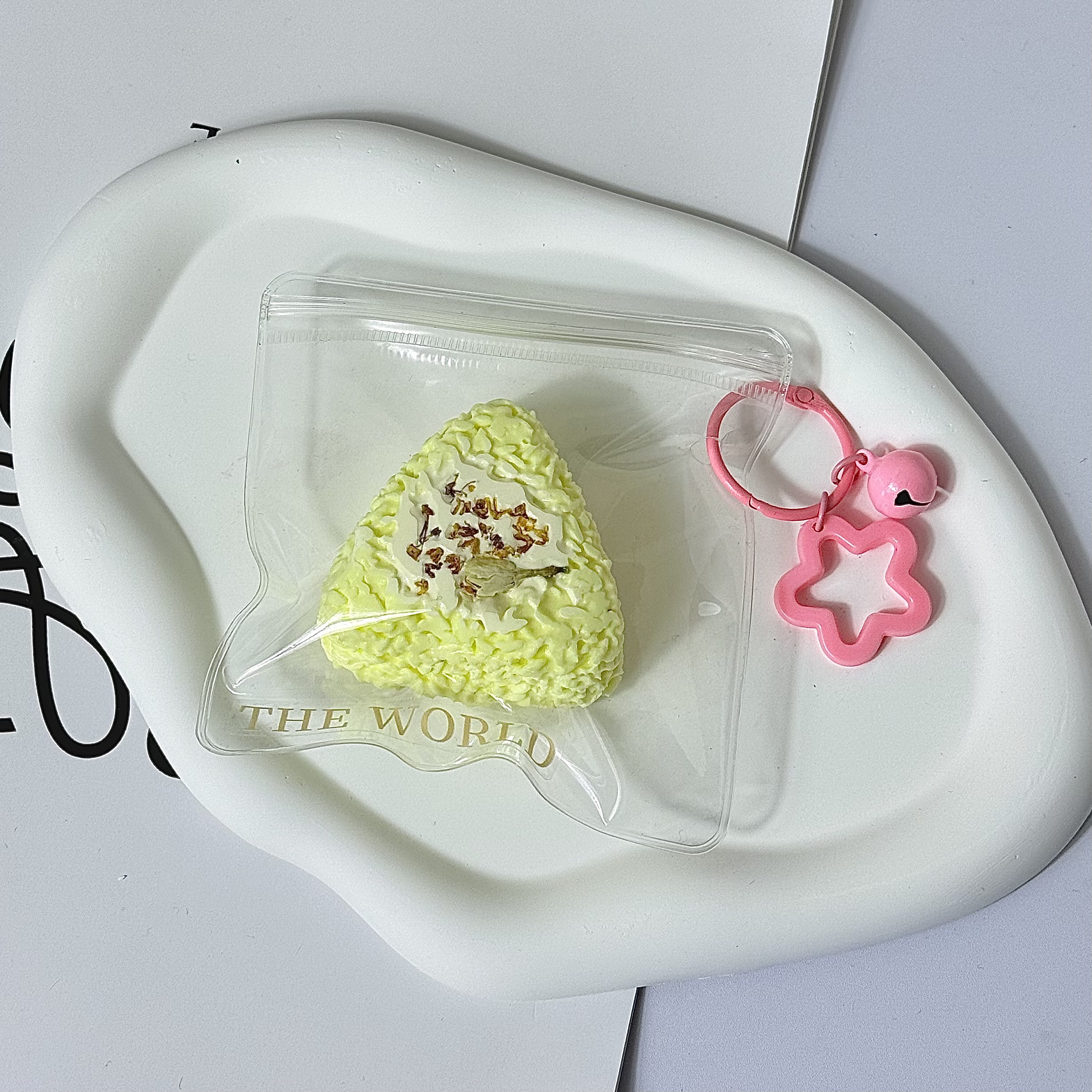 【默认微瑕】迷你小饭团棍捏捏乐解压纯手工硅胶制作no退no换