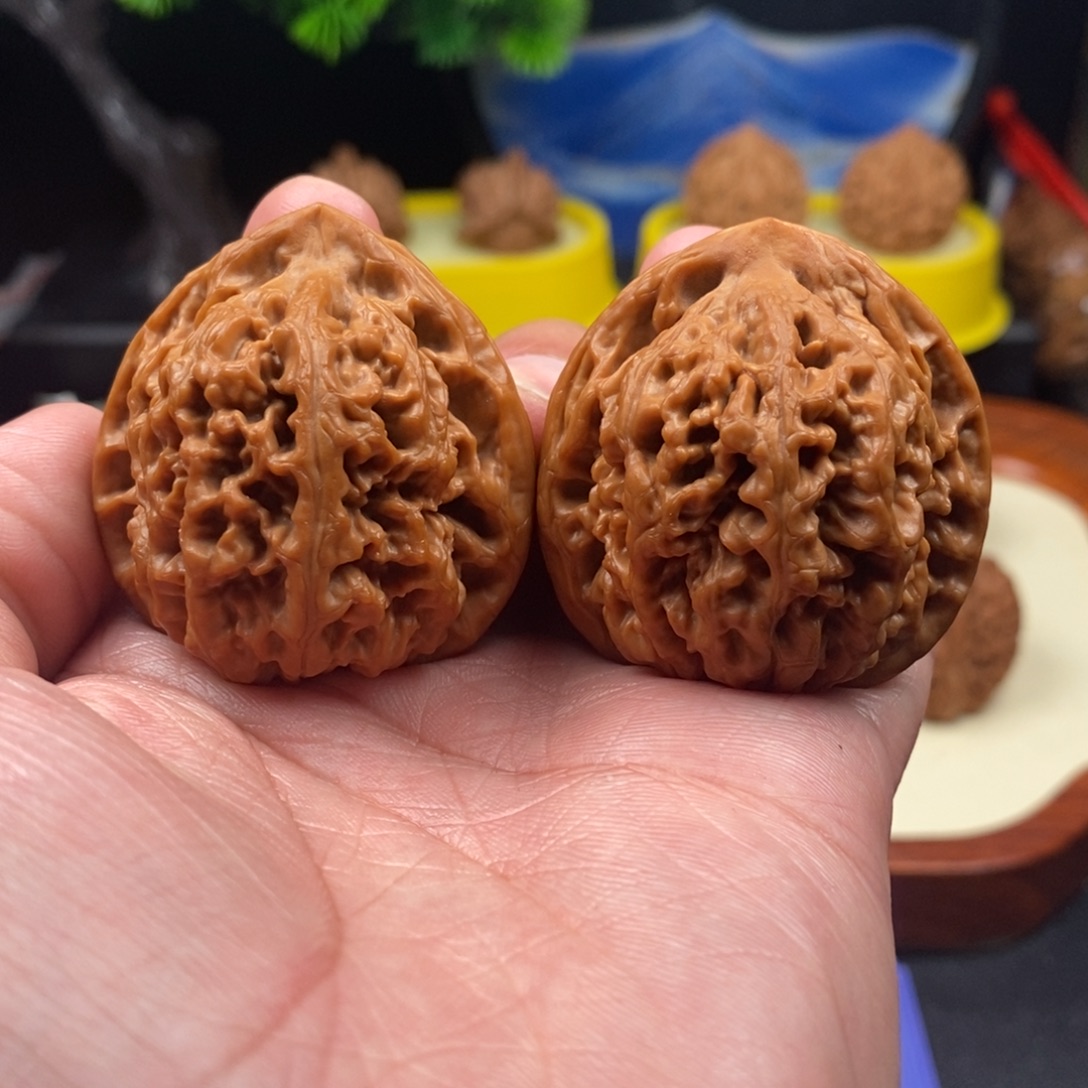 把件文玩核桃凤凰台42