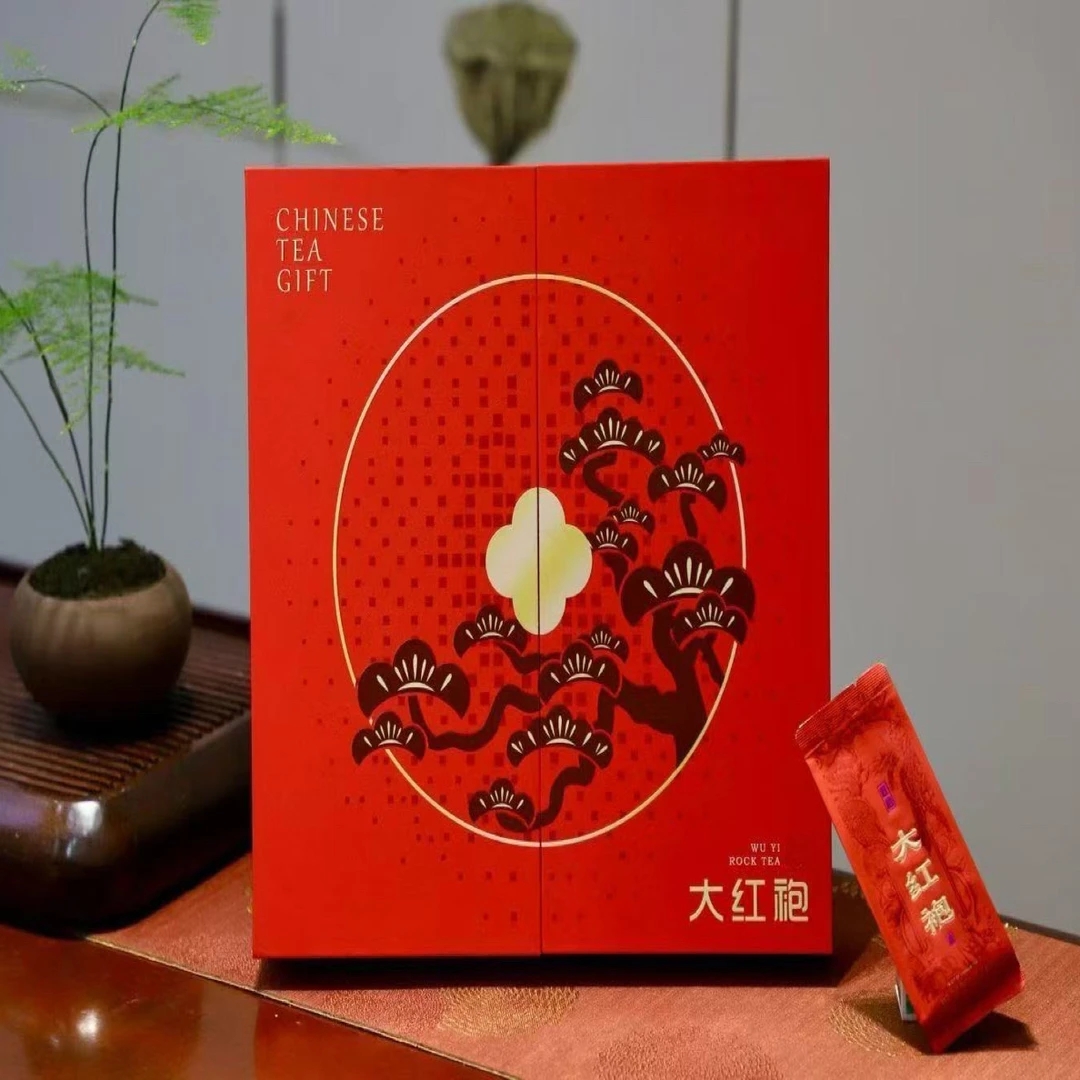 【中秋团圆】大红袍独立小泡袋礼盒装