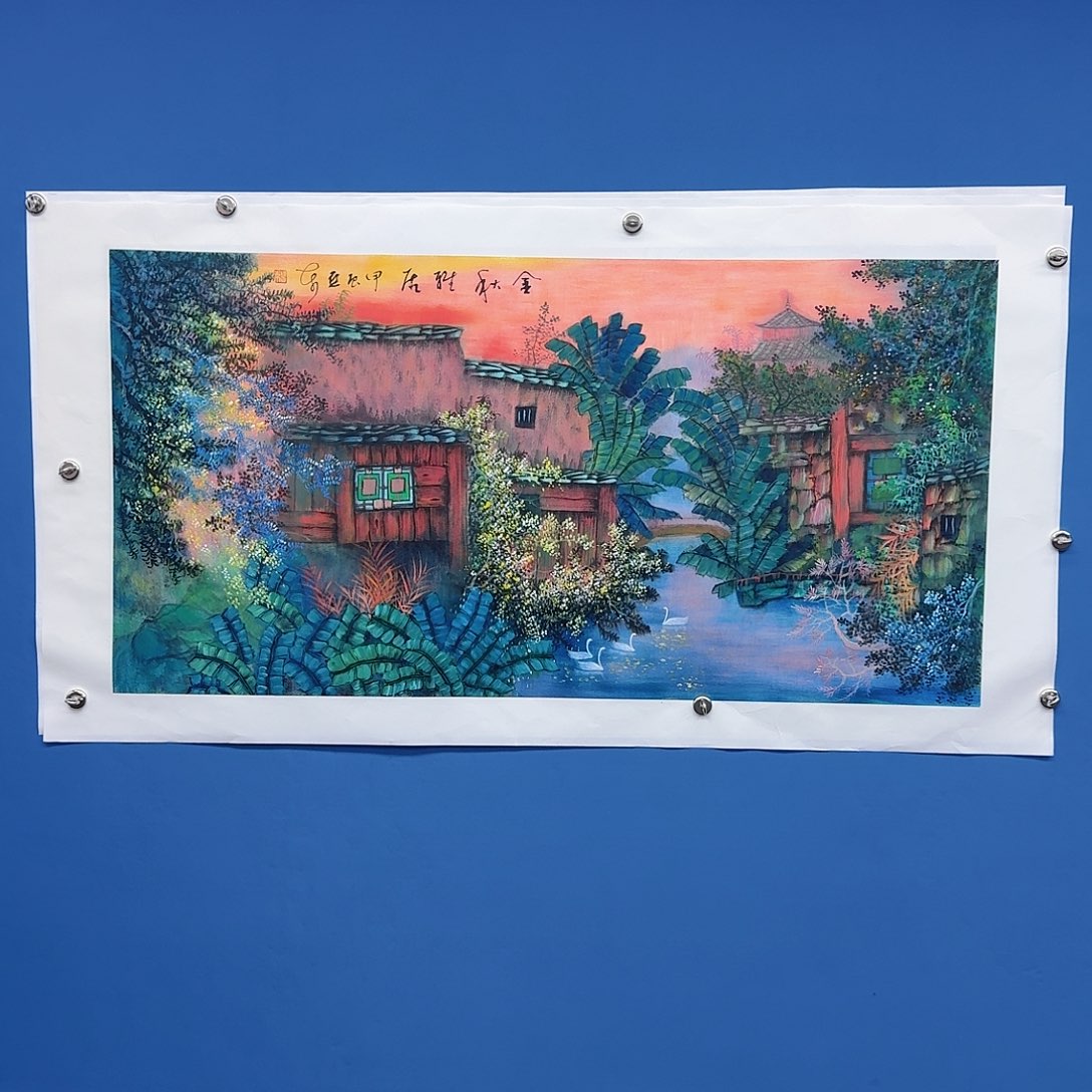国画多次参加国内外重大国际