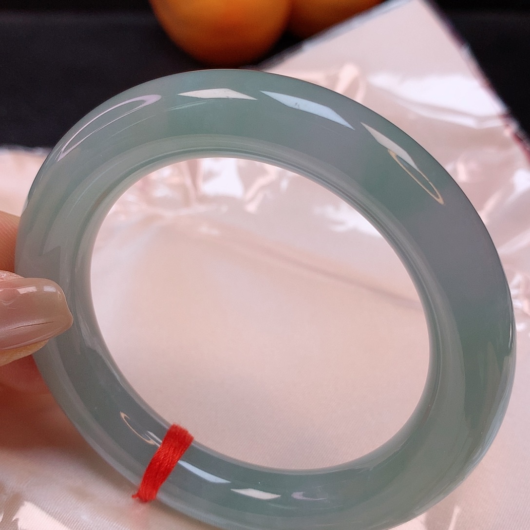 【闪购商品】翡翠手镯未镶嵌55+圆条手镯