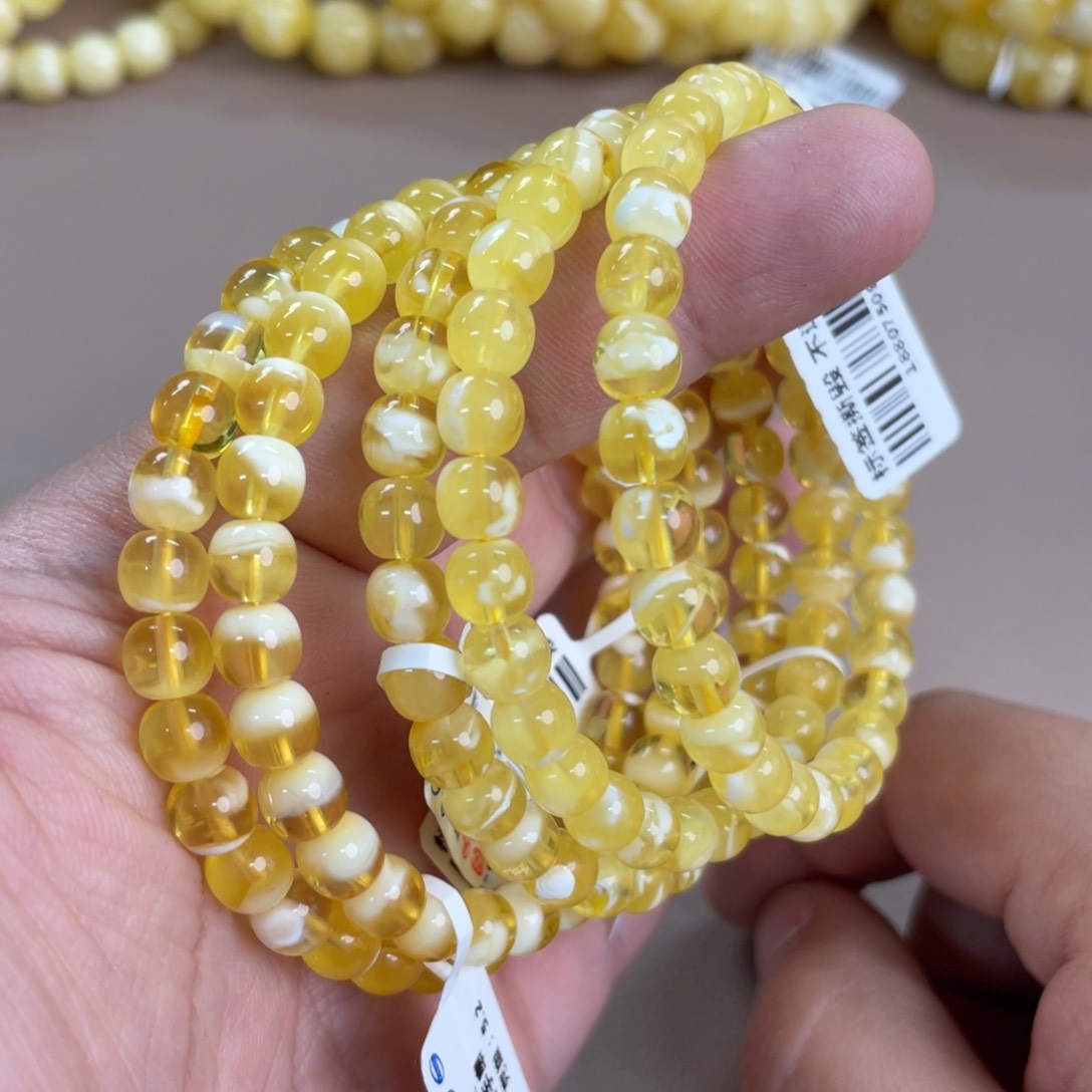 琥珀裸石未镶嵌027多样性发其一