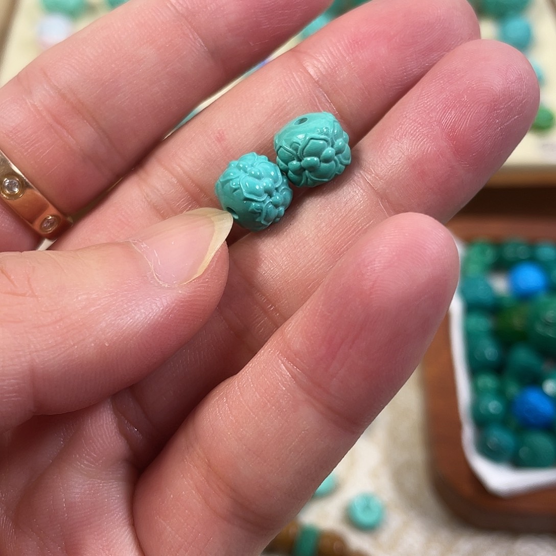 手工雕刻配饰配珠尺寸9