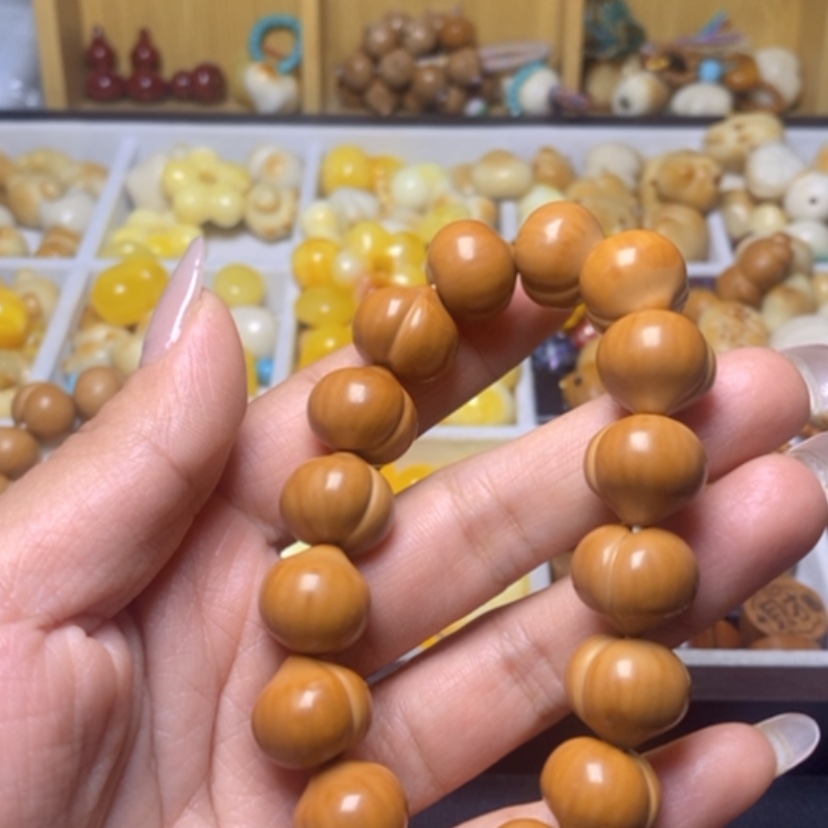 【闪购商品】手串猴头核桃꧁****꧂光面