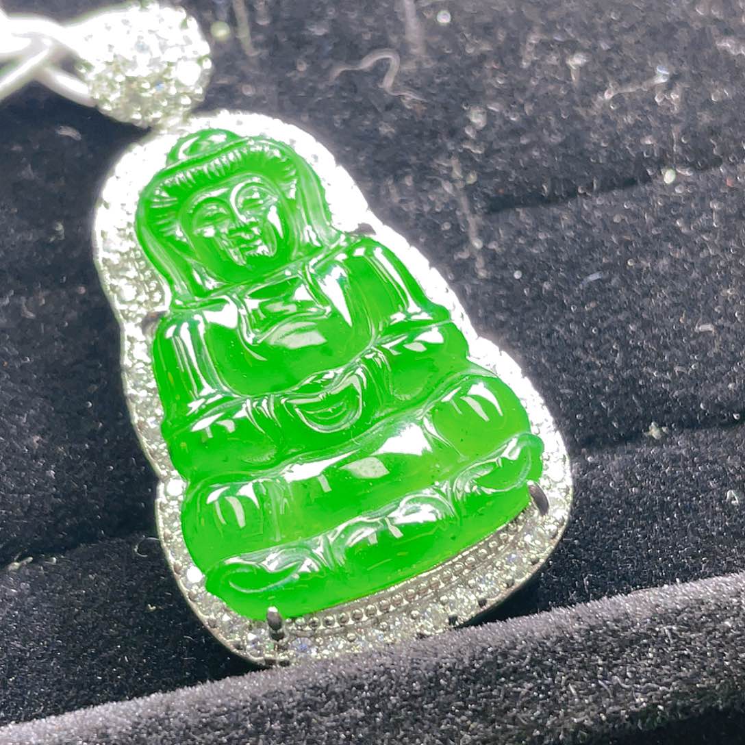 翡翠颈饰未镶嵌51，