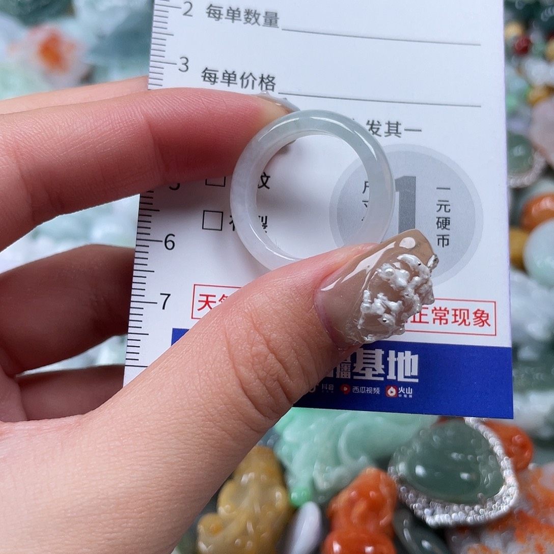 翡翠未镶嵌颈饰1718