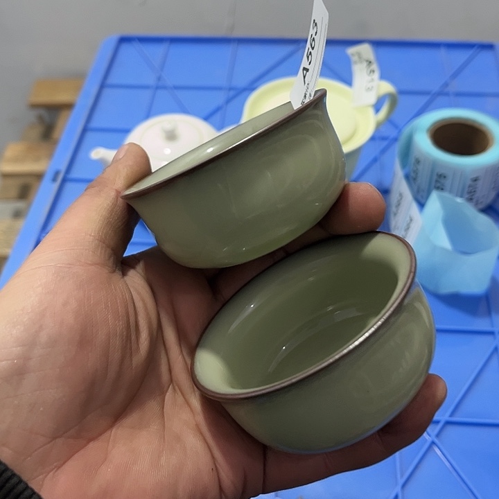 诗***琪茶具默认微瑕瓷器、茶具、壶、摆件，介意勿拍 