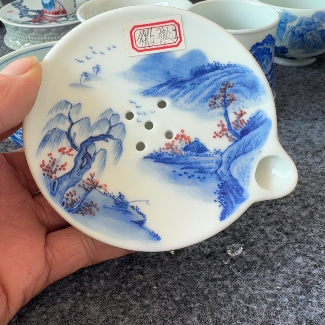 现代景德镇陶瓷手绘茶具