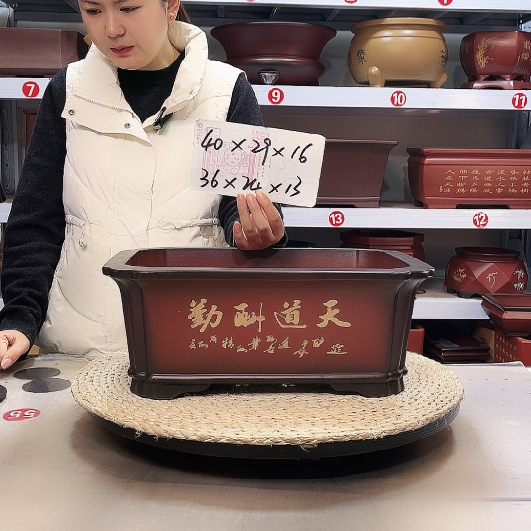 紫砂花盆紫砂花盆