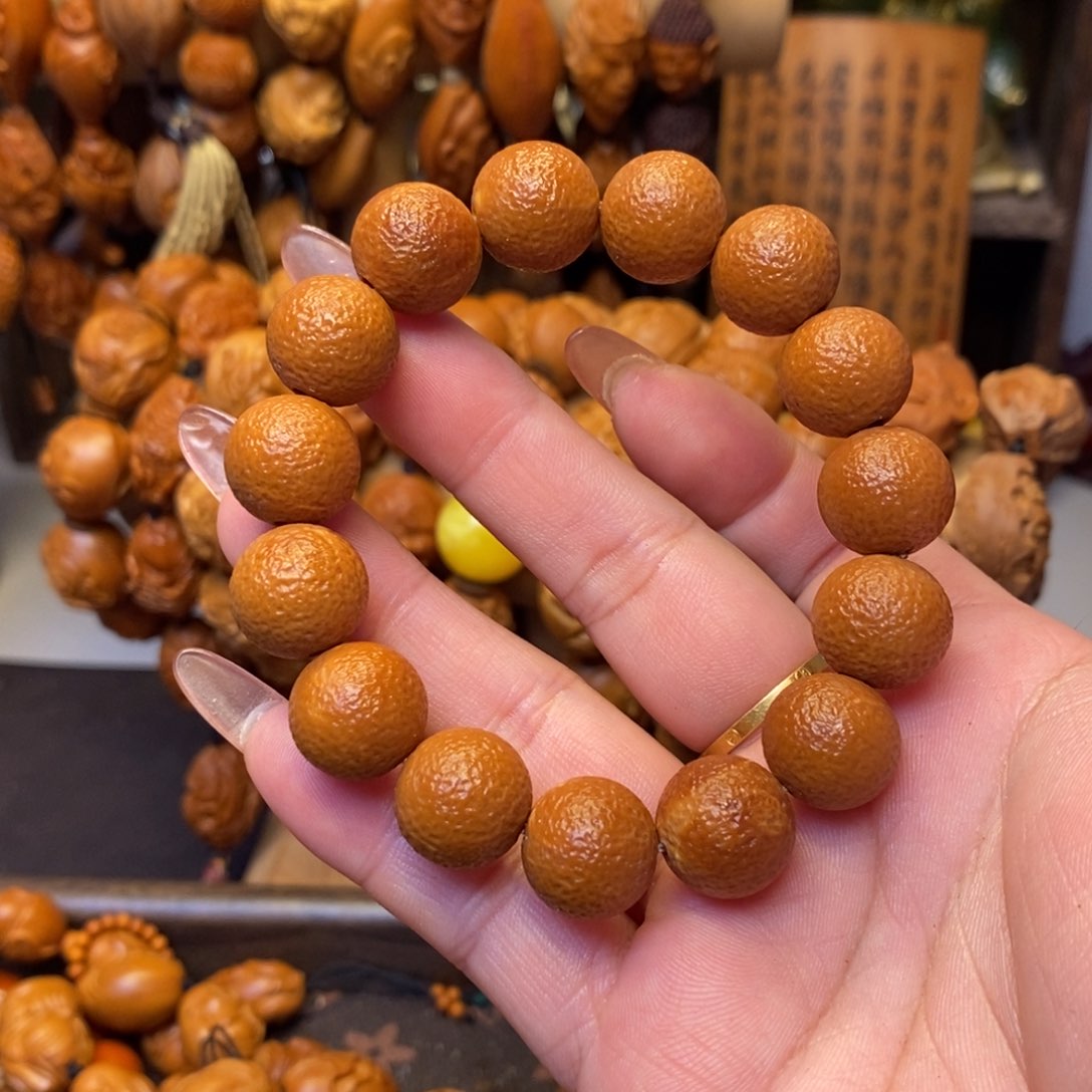 橄榄核手串/手链橘子皮手串