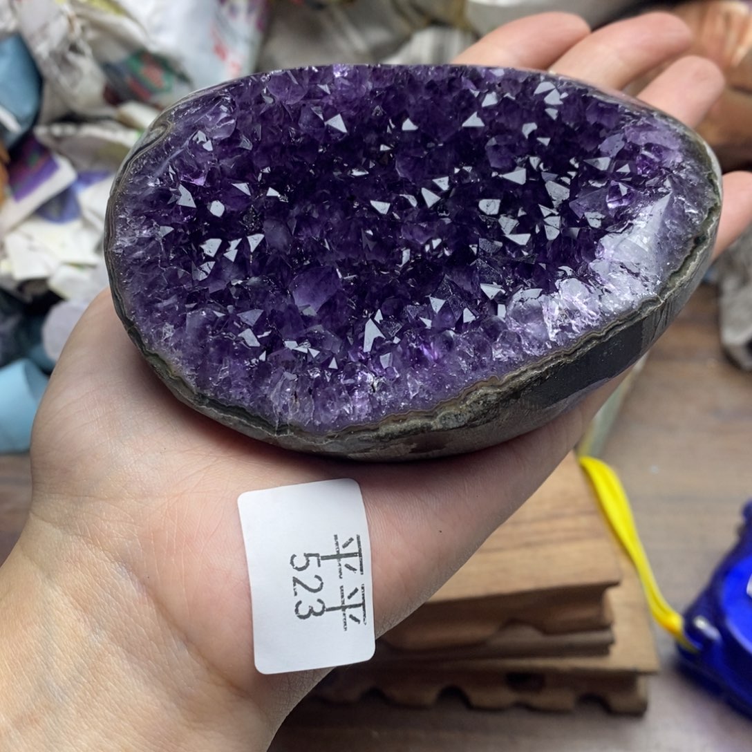 未镶嵌珠宝半成品紫晶
