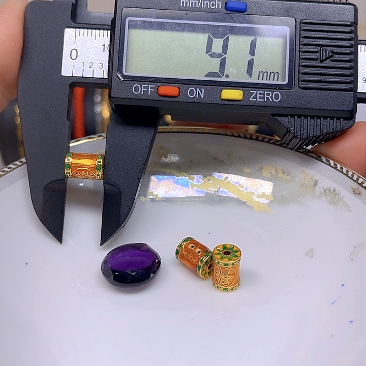 紫晶颈饰银S925镶嵌紫晶925镶嵌60