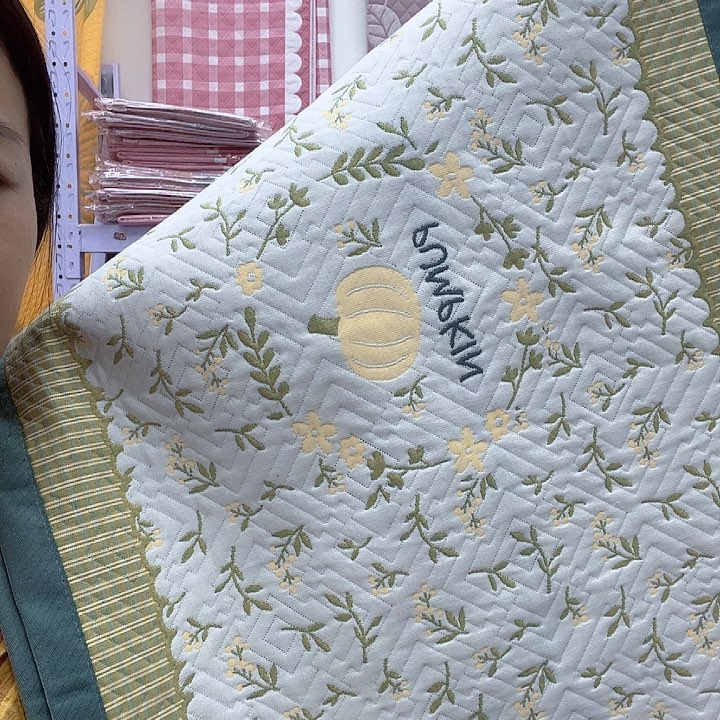 棉绿色小南瓜纯棉